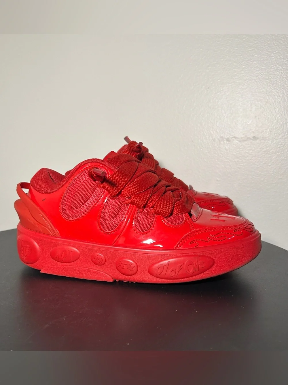 Puma LaMelo Ball LaFrancé Amour All Time Red Sneaker Size 5Y
